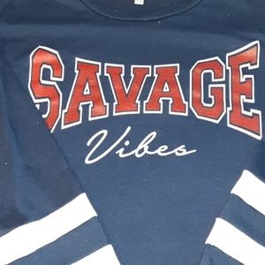 Long sleeve crop top